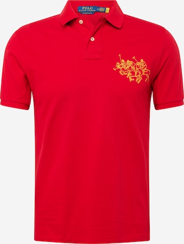 sarkans Polo Ralph Lauren T-Krekls: no priekšpuses