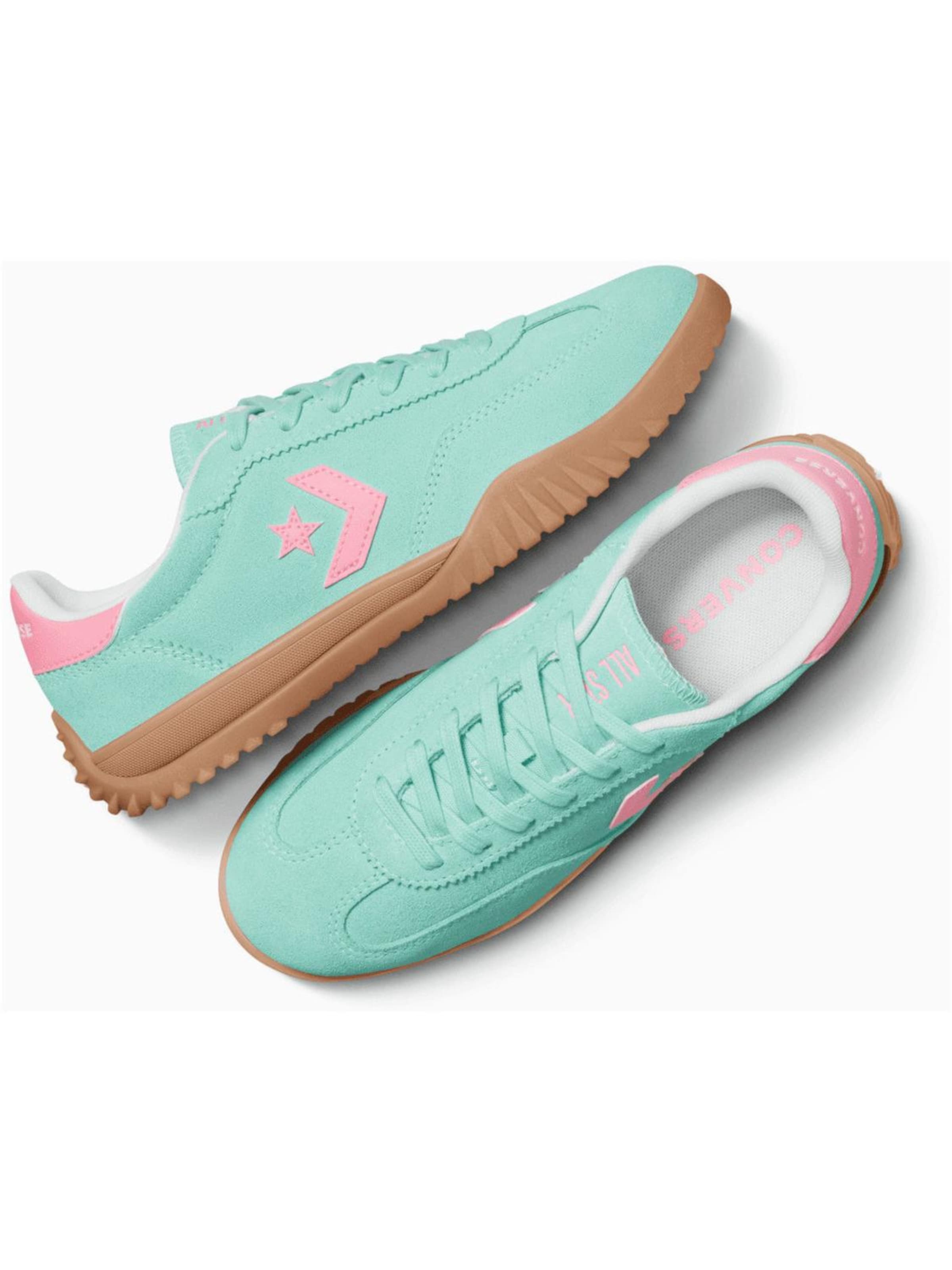 Scarpa sportiva 'Converse Run Star Trainer Suede' di CONVERSE in verde