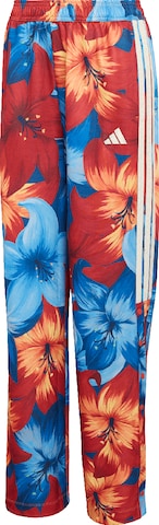 ADIDAS SPORTSWEAR Loosefit Παντελόνι φόρμας 'Adidas x Farm Rio House Of Tiro' σε μπλε: μπροστά