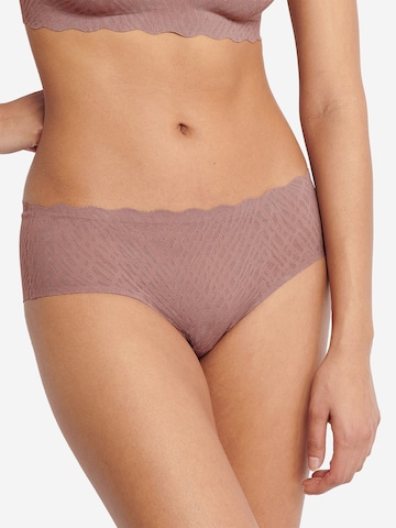 SLOGGI Slip 'ZERO Feel Bliss' in Braun: Vorderseite