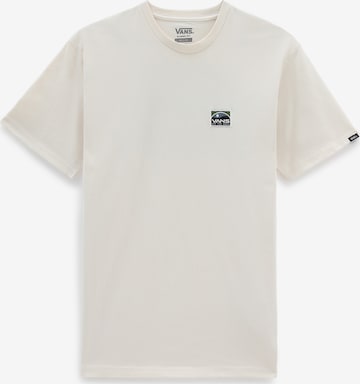 VANS Shirt 'MN STREET SPORT S/S' in Wit: voorkant