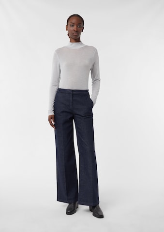 Wide Leg Jean COMMA en bleu : devant