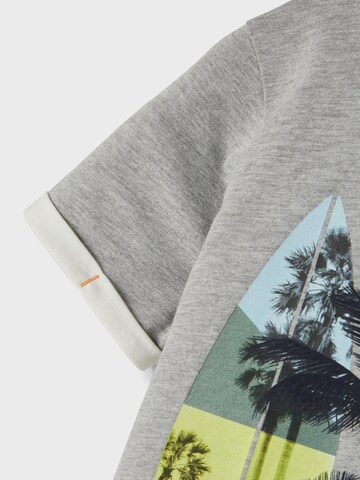 NAME IT Shirt 'Zob' in Grey