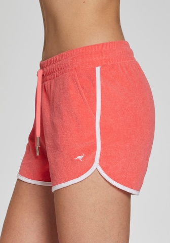 KangaROOS Regular Pants in Orange