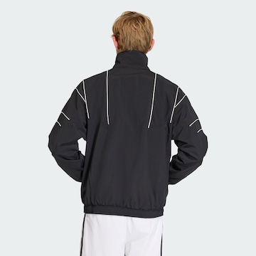 juoda ADIDAS ORIGINALS Demisezoninė striukė