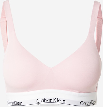 Soutien-gorge Calvin Klein Underwear en rose : devant