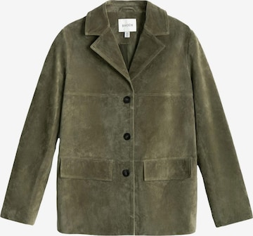 Bhoem Between-Season Jacket in Green: front