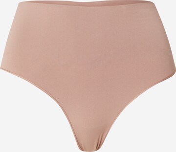 Slip scultant SPANX en marron : devant