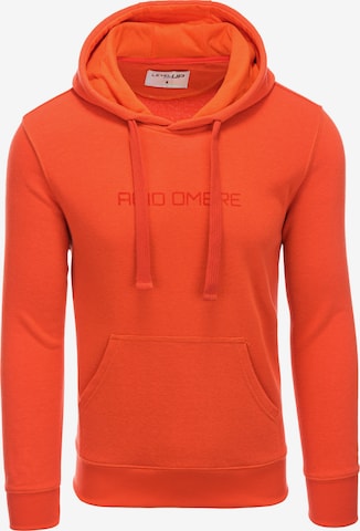 Ombre Sweatshirt 'B1351' in Oranje: voorkant