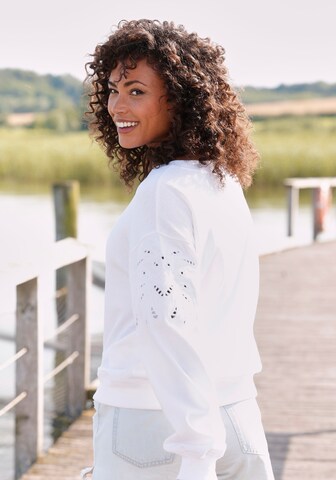 VIVANCE Sweatshirt in White