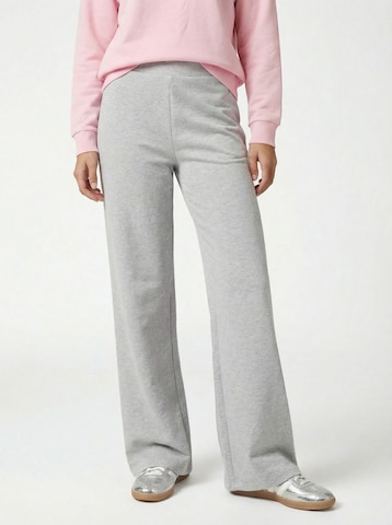 studioselect Широки крачоли Панталон 'Jaden' в сиво: отпред
