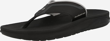 QUIKSILVER - Sandalias de dedo en negro: frente