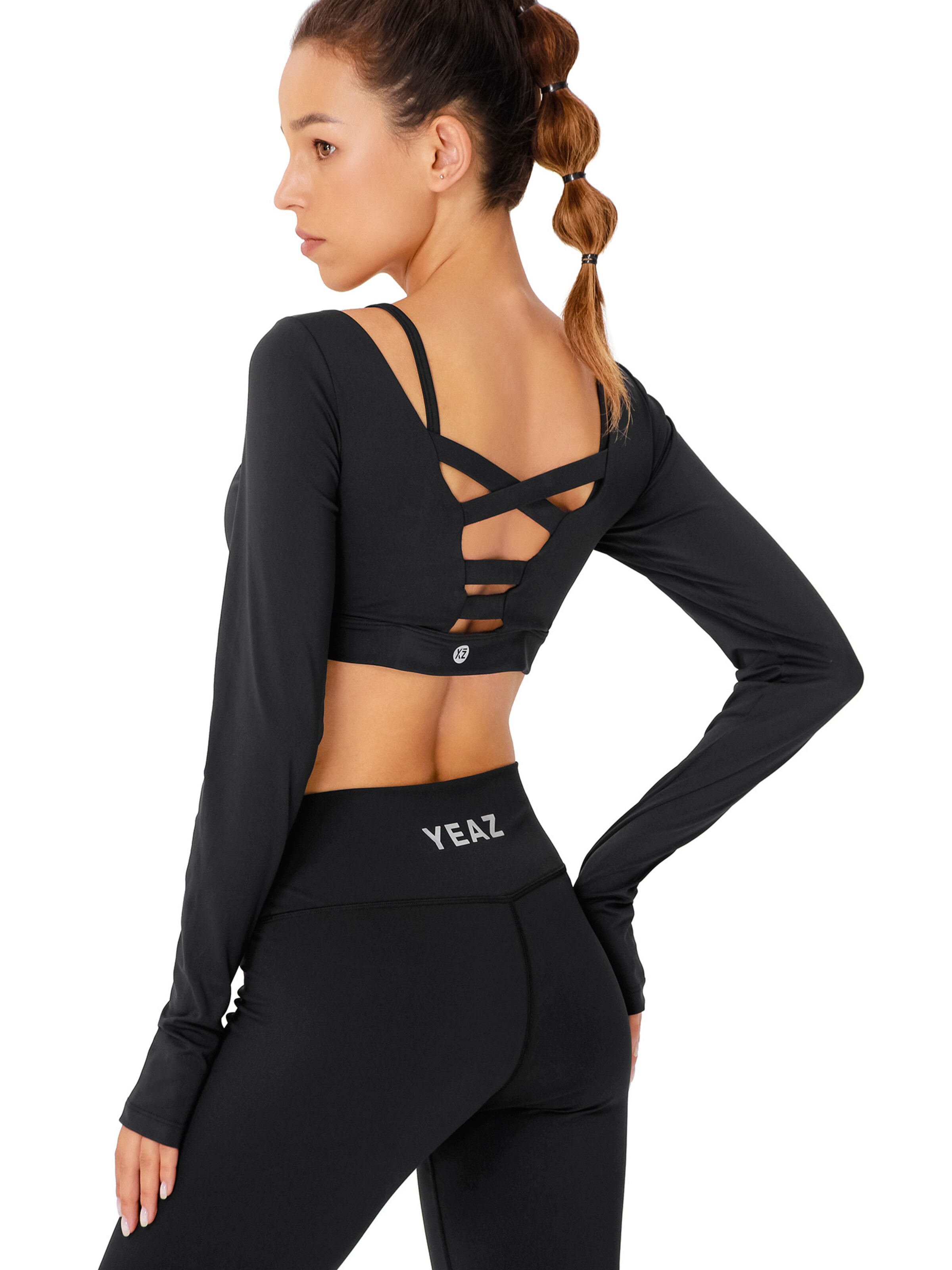 YEAZ Funktionsbluse 'Horizon' i sort