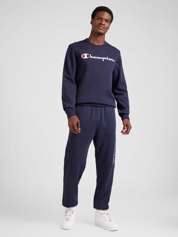 Felpa di Champion Authentic Athletic Apparel in blu