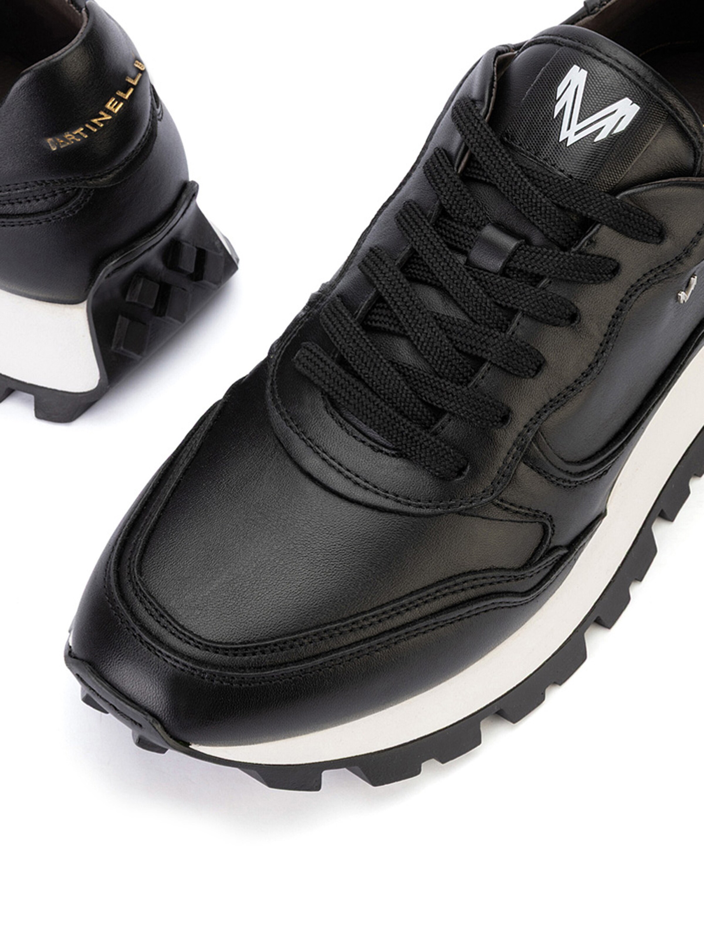 Martinelli Sneakersy niskie 'Parkway' w kolorze czarny