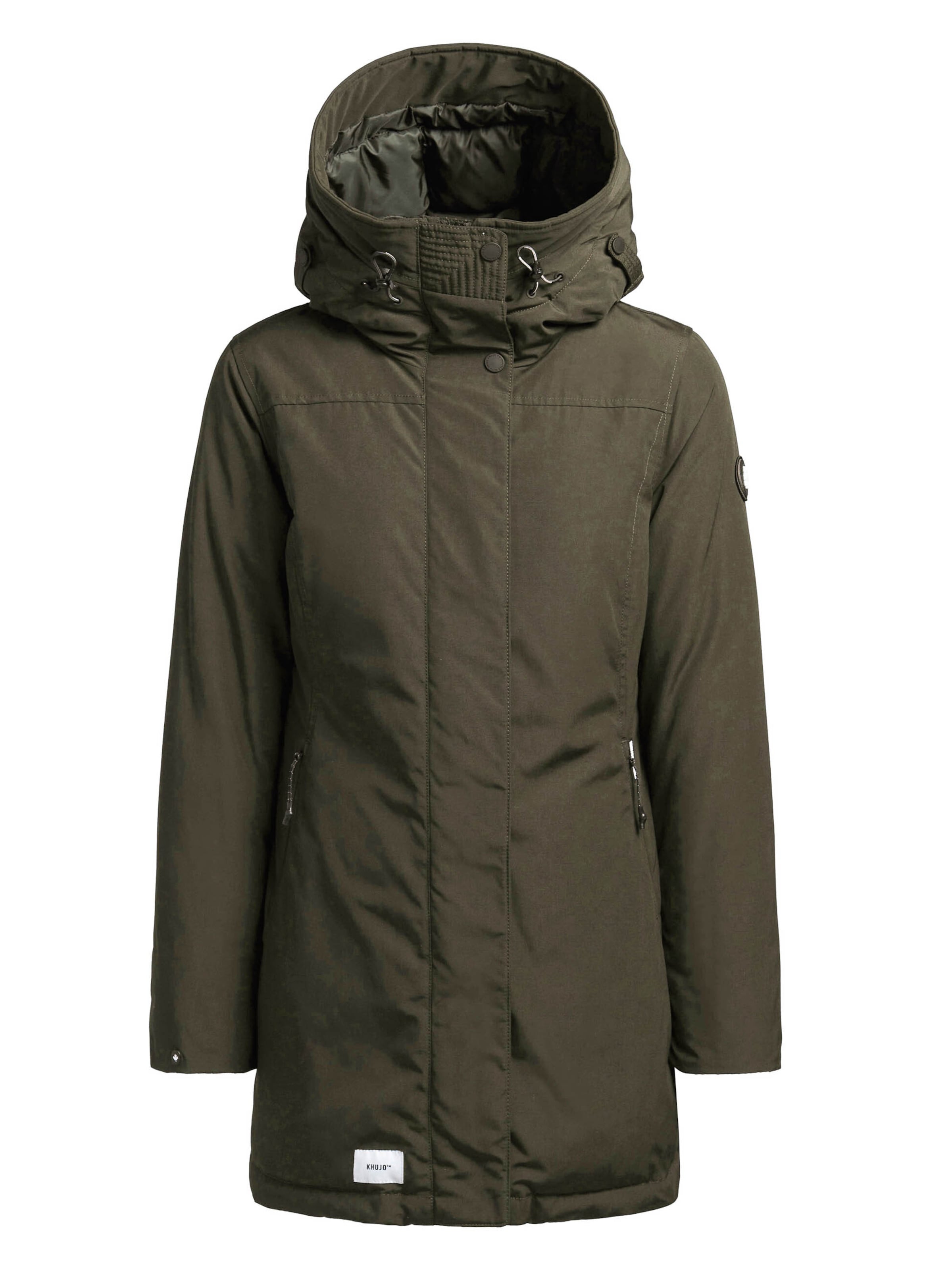 Giacca invernale 'Kanda 2' di khujo in verde: frontale