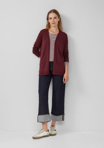 s.Oliver Gebreid vest in Rood