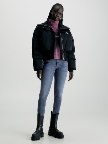Calvin Klein Jeans Слим фит Дънки в синьо