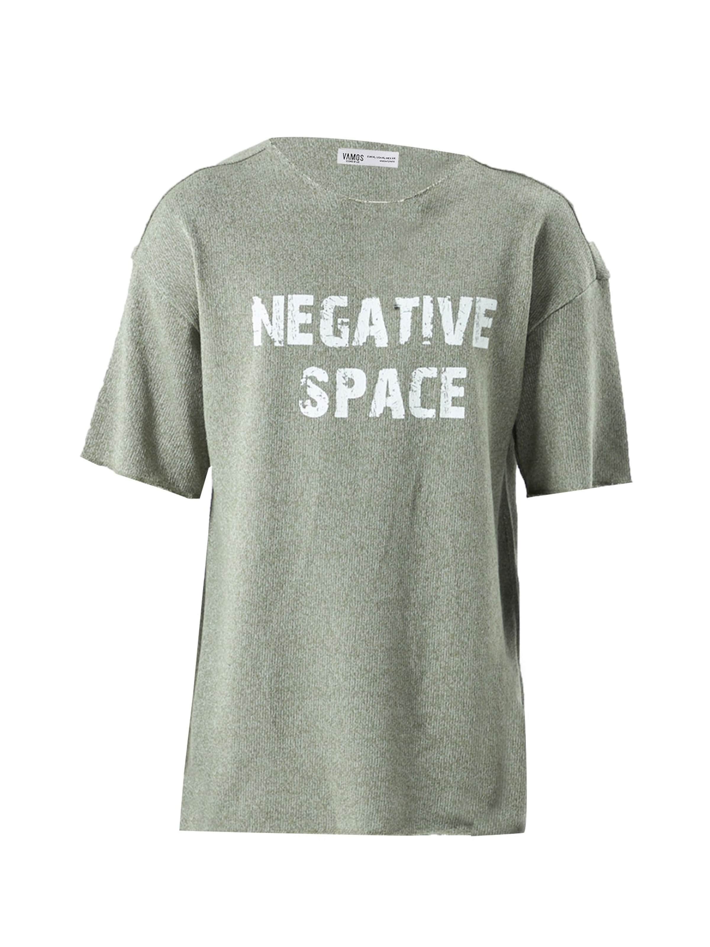 VAMOS CLO Majica | zelena barva: sprednja stran