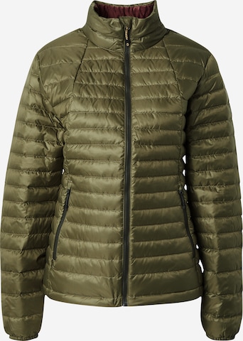 Veste outdoor 'Heli' Kathmandu en vert : devant