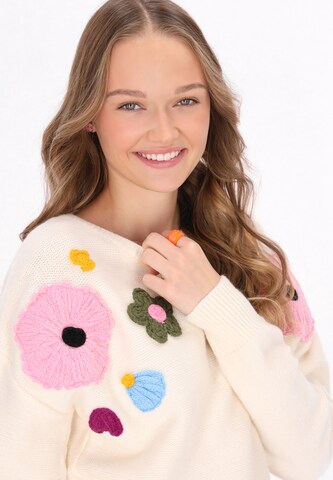 Pull-over MYMO en beige