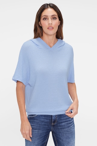 SENSES.THE LABEL Sweater in Blue: front