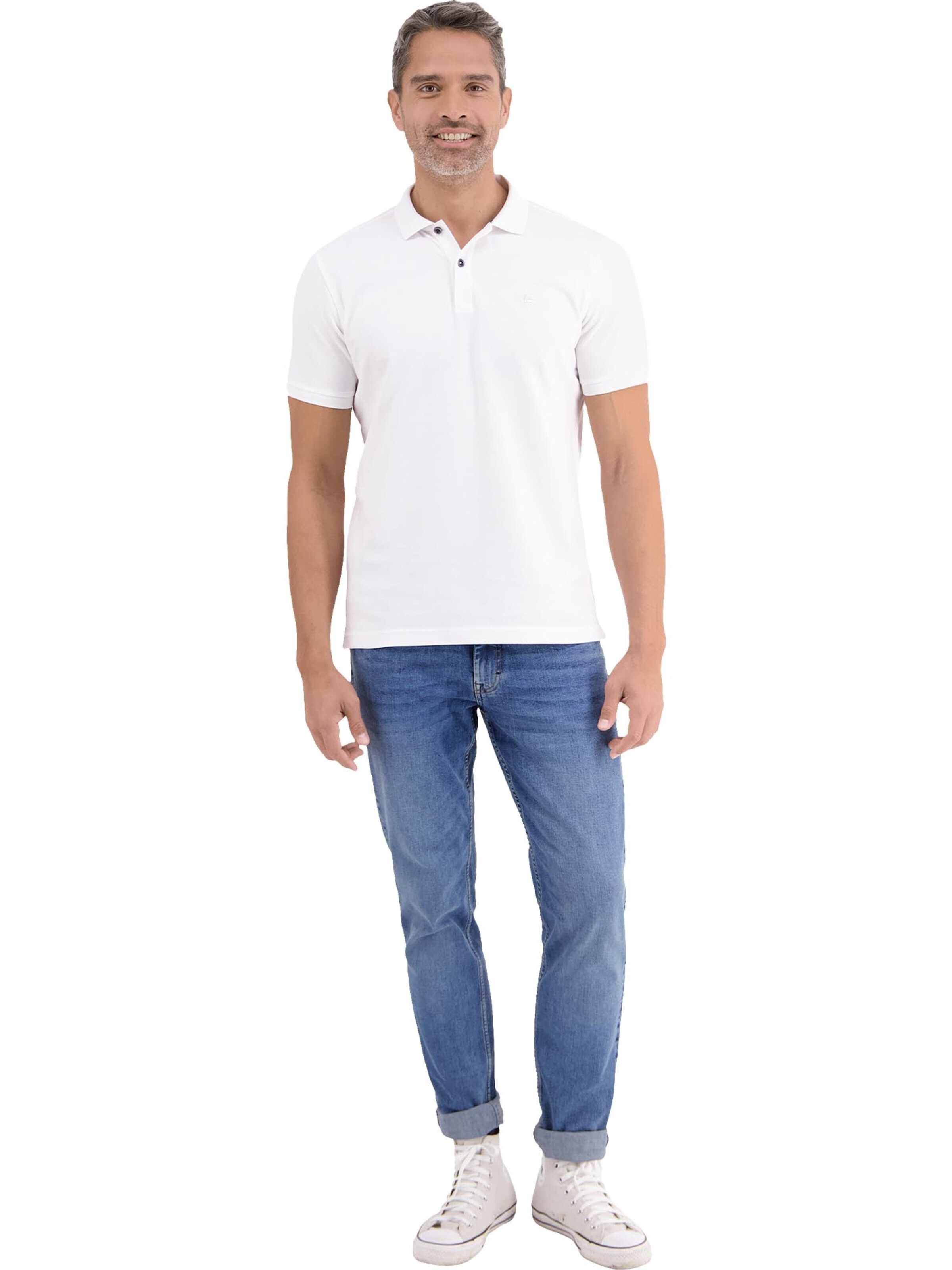 LERROS Shirt 'Basic' in Wit