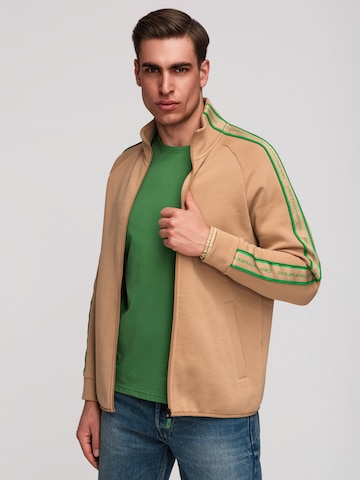 Sweat-shirt Ombre en marron