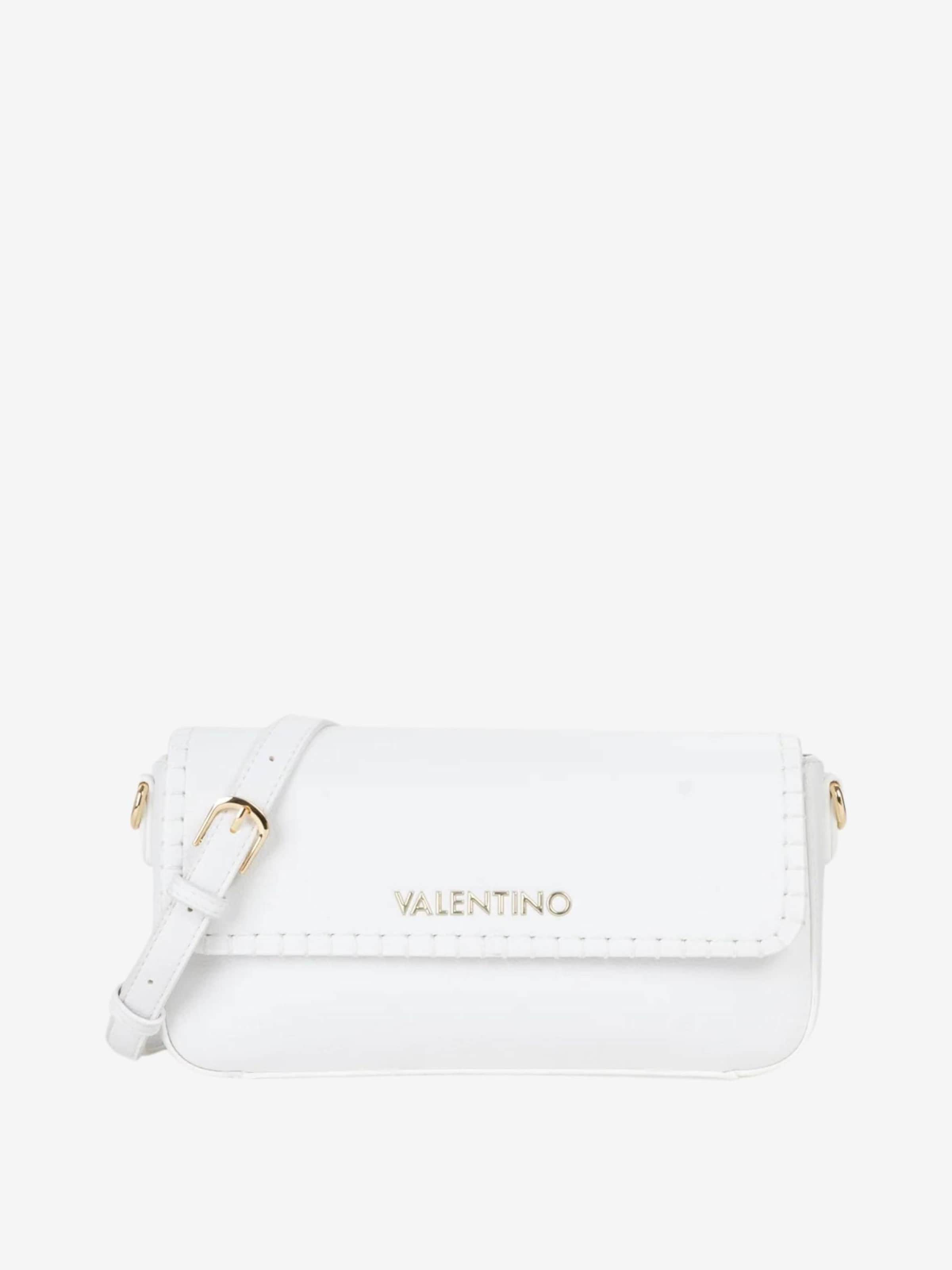 VALENTINO - Mala de ombro 'Valentino Sac épaulière Aleksandra Off White' em branco: frente