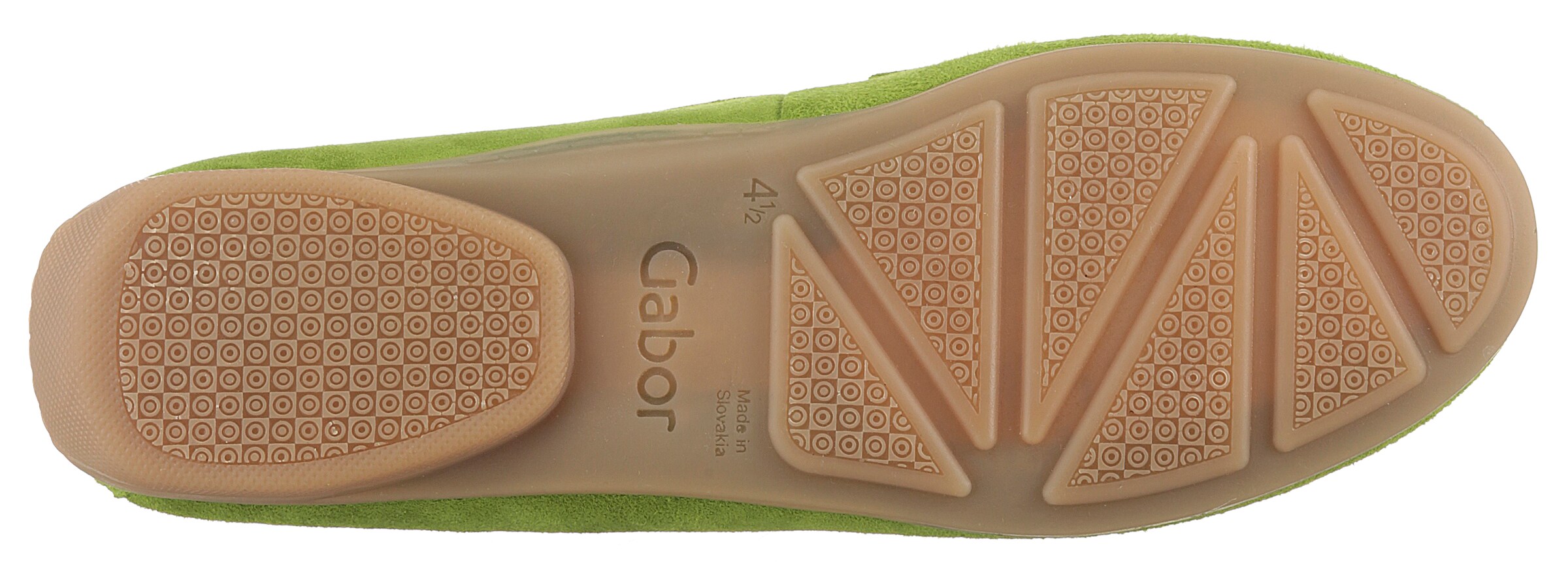 GABOR Mokassin in Grün