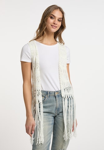 IZIA Vest in White: front