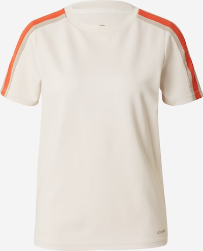 BOGNER Shirts 'Kat' i pastelgrøn / orangerød / offwhite, Produktvisning
