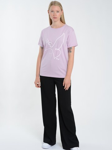 T-shirt Maze en violet