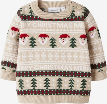 Pullover 'NBNRASTOKKA' di NAME IT in grigio: frontale