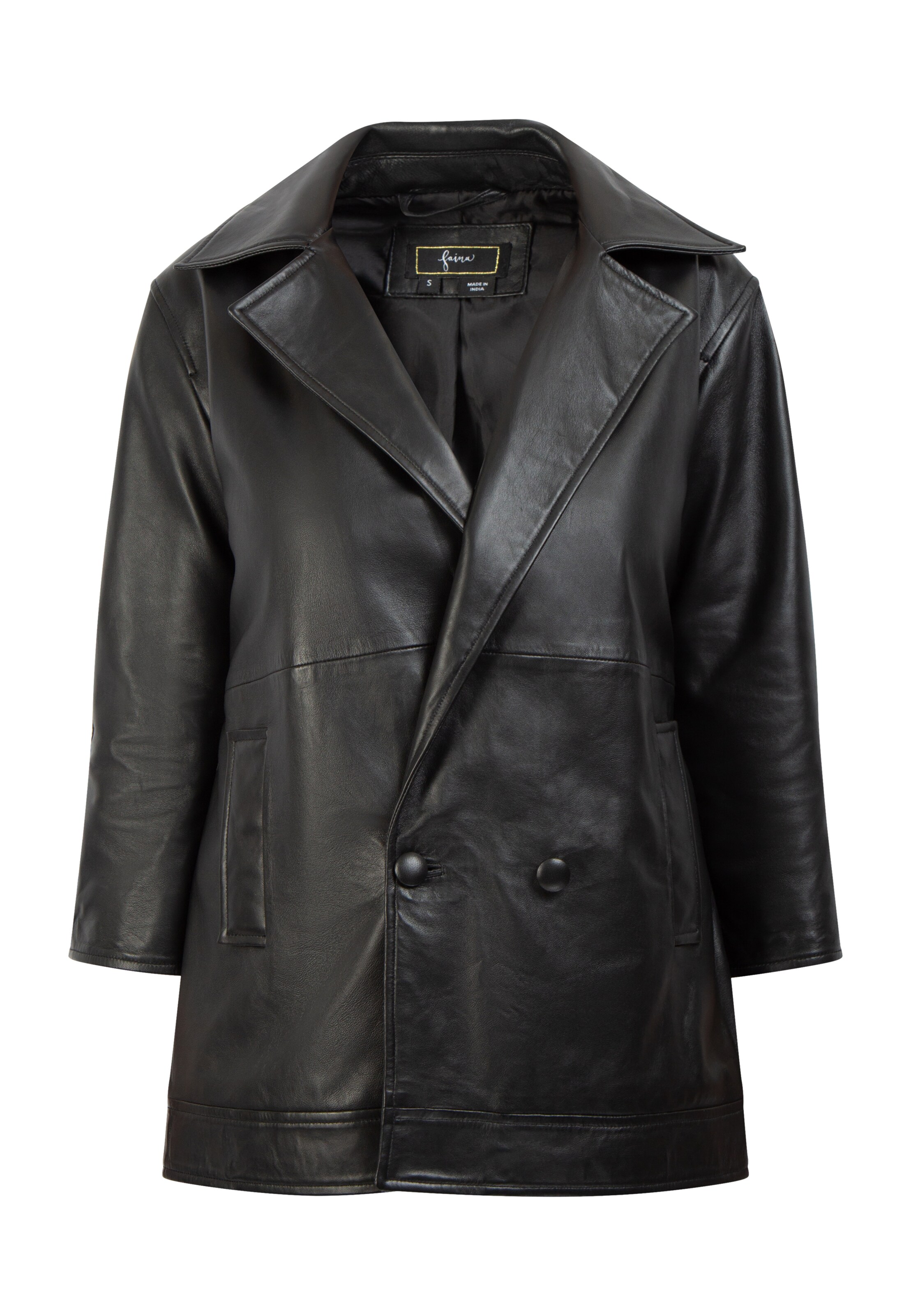 faina Tussenjas in Zwart: voorkant