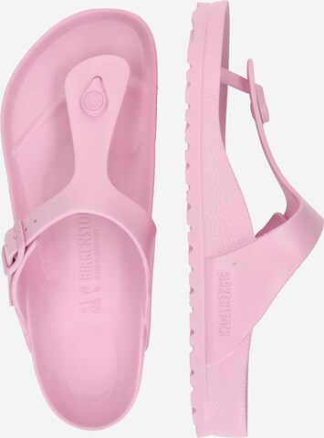 BIRKENSTOCK T-bar sandals 'Gizeh' in Pink