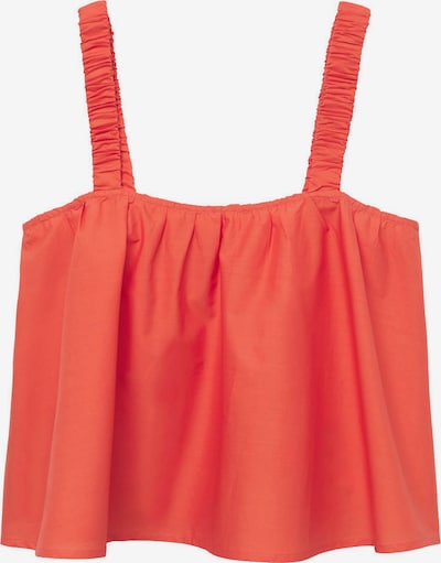 MANGO Haut 'DELOS' en orange fluo, Vue avec produit