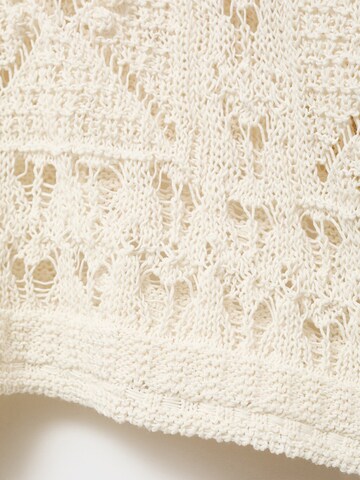 MANGO Sweater 'Joana' in White