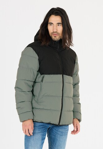 Whistler Winterjas 'Sareto' in Groen: voorkant