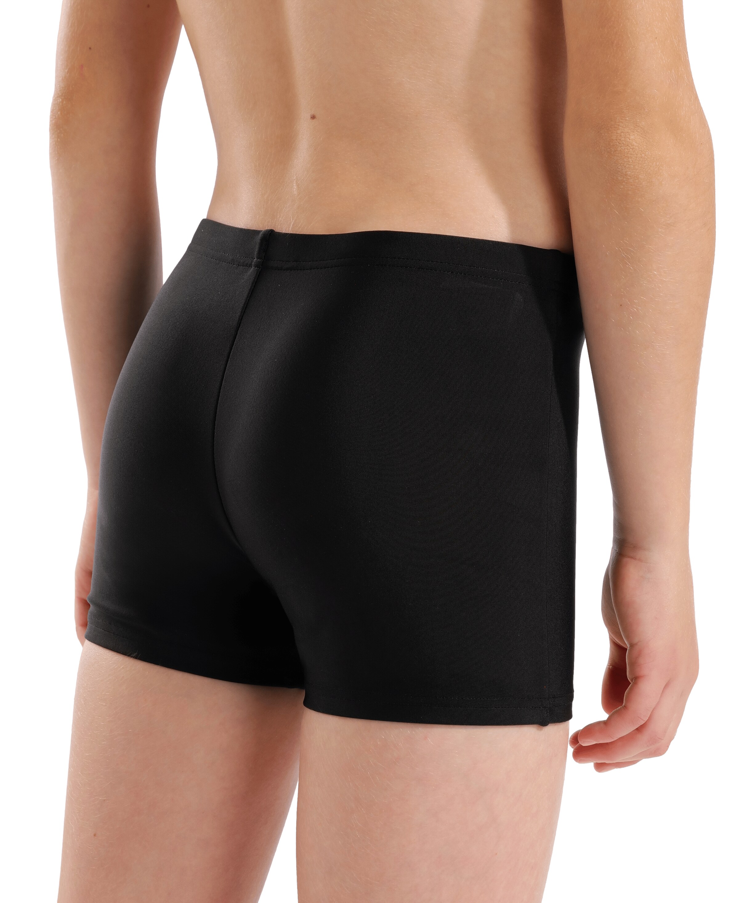 ARENA Athletic Swim Trunks in Black