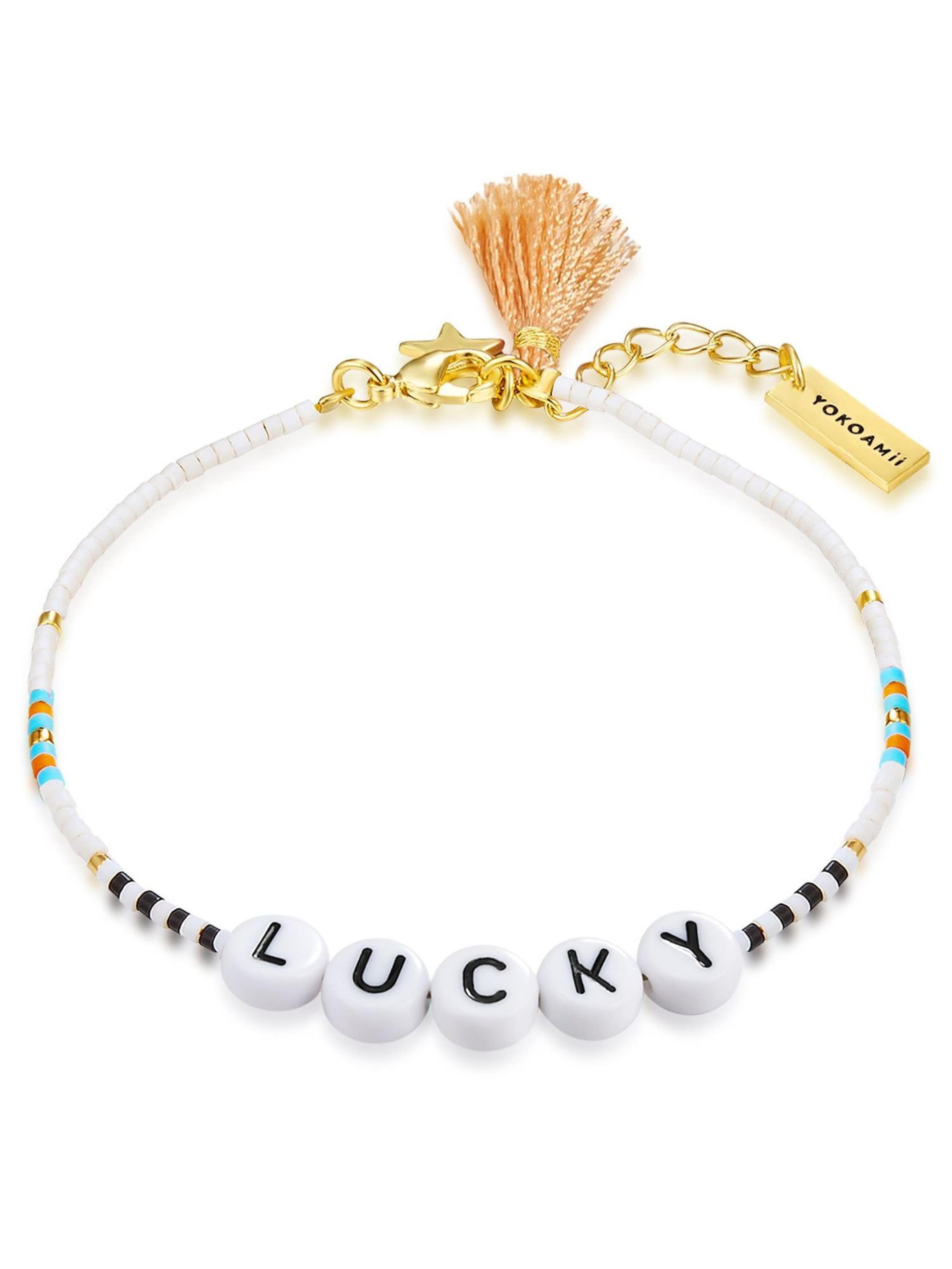 Yokoamii Armband in Wit: voorkant