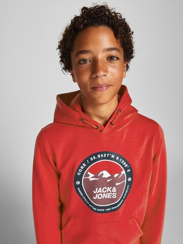 Jack & Jones Junior Sweatshirt 'Bilo' in Rot