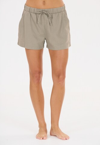 Athlecia Regular Shorts 'Resort V2' in Braun: Vorderseite