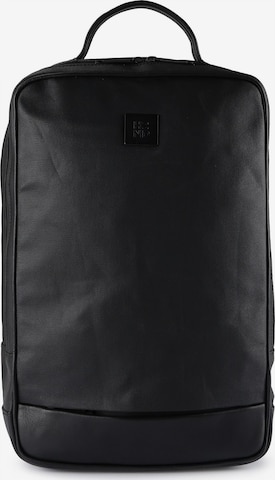 Harbour 2nd Rucksack 'City Lights' in Schwarz: Vorderseite