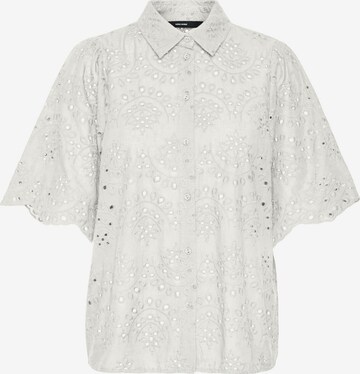 VERO MODA Blouse 'Hay' in Wit: voorkant