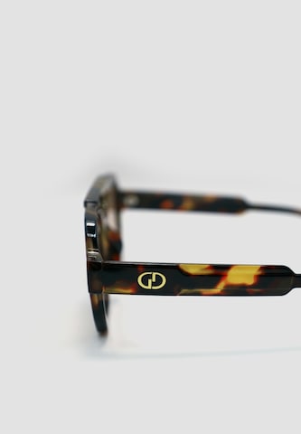 Lunettes de soleil 'Octo Turtoise' Gianni Kavanagh en marron