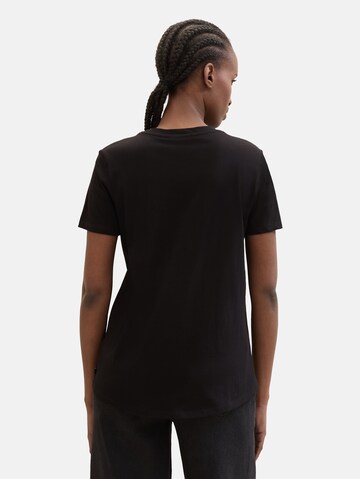 T-shirt TOM TAILOR DENIM en noir