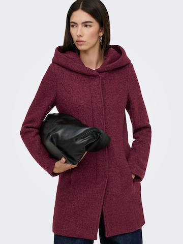 Cappotto invernale 'NEWSOPHIA' di ONLY in rosso: frontale