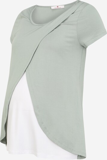 Tricou BELLYBUTTON pe gri / alb, Vizualizare produs