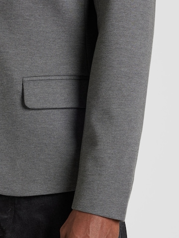 BLEND Regular fit Business Blazer 'Bhlangford' in Grey